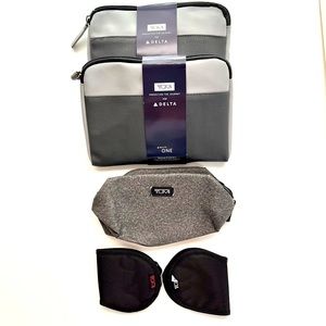 LOT OF Tumi Amenity Kits